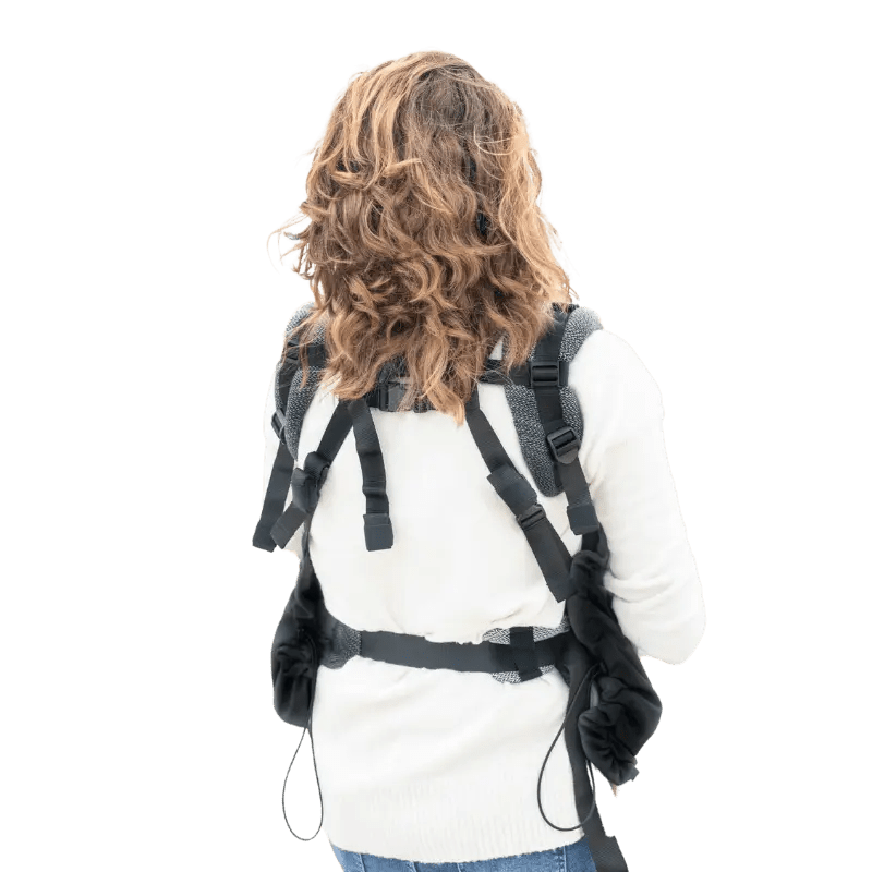 Babywearing Cover LennyLamb Softshell Grey - Babywearing OuterwearLittle Zen One17913168