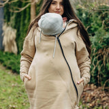 Babywearing Hoodie Jurassic Park Ice Desert by LennyLamb - Babywearing OuterwearLittle Zen One5907557783910