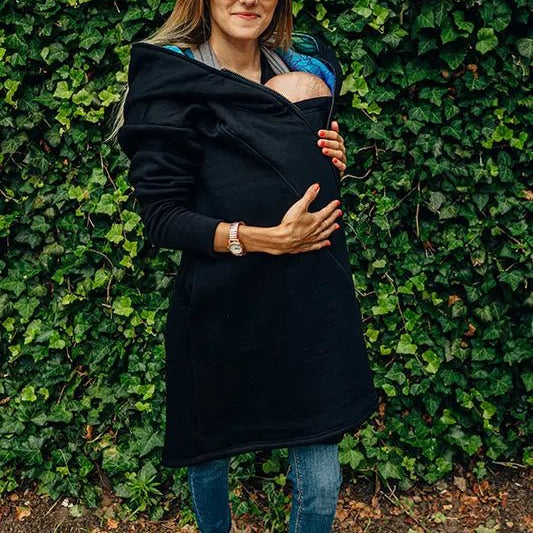 Babywearing Hoodie Rainbow Lotus