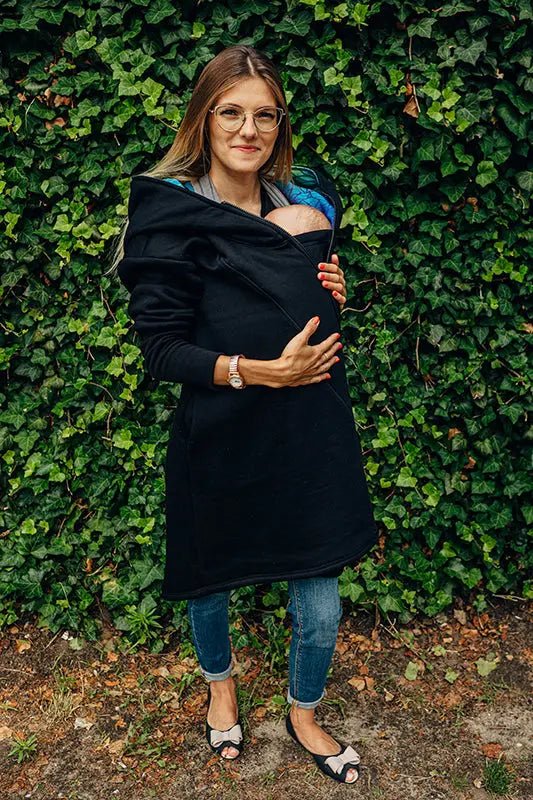 Babywearing Hoodie Rainbow Lotus