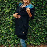 Babywearing Hoodie Rainbow Lotus