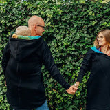 Babywearing Hoodie Rainbow Lotus