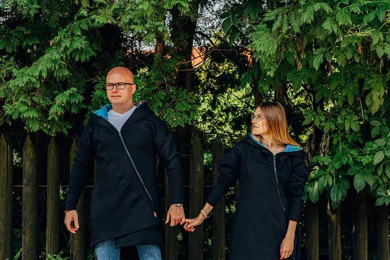 Babywearing Hoodie Rainbow Lotus by LennyLamb - Babywearing OuterwearLittle Zen One5907557786577