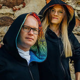 Babywearing Hoodie Rainbow Lotus by LennyLamb - Babywearing OuterwearLittle Zen One5907557786577