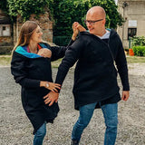 Babywearing Hoodie Rainbow Lotus by LennyLamb - Babywearing OuterwearLittle Zen One5907557786577