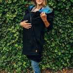 Babywearing Hoodie Rainbow Lotus by LennyLamb - Babywearing OuterwearLittle Zen One5907557786577