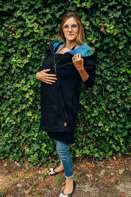 Babywearing Hoodie Rainbow Lotus by LennyLamb - Babywearing OuterwearLittle Zen One5907557786577