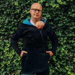 Babywearing Hoodie Rainbow Lotus