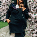 Babywearing Hoodie Wild Wine Bouquet by LennyLamb - Babywearing OuterwearLittle Zen One5907557786492