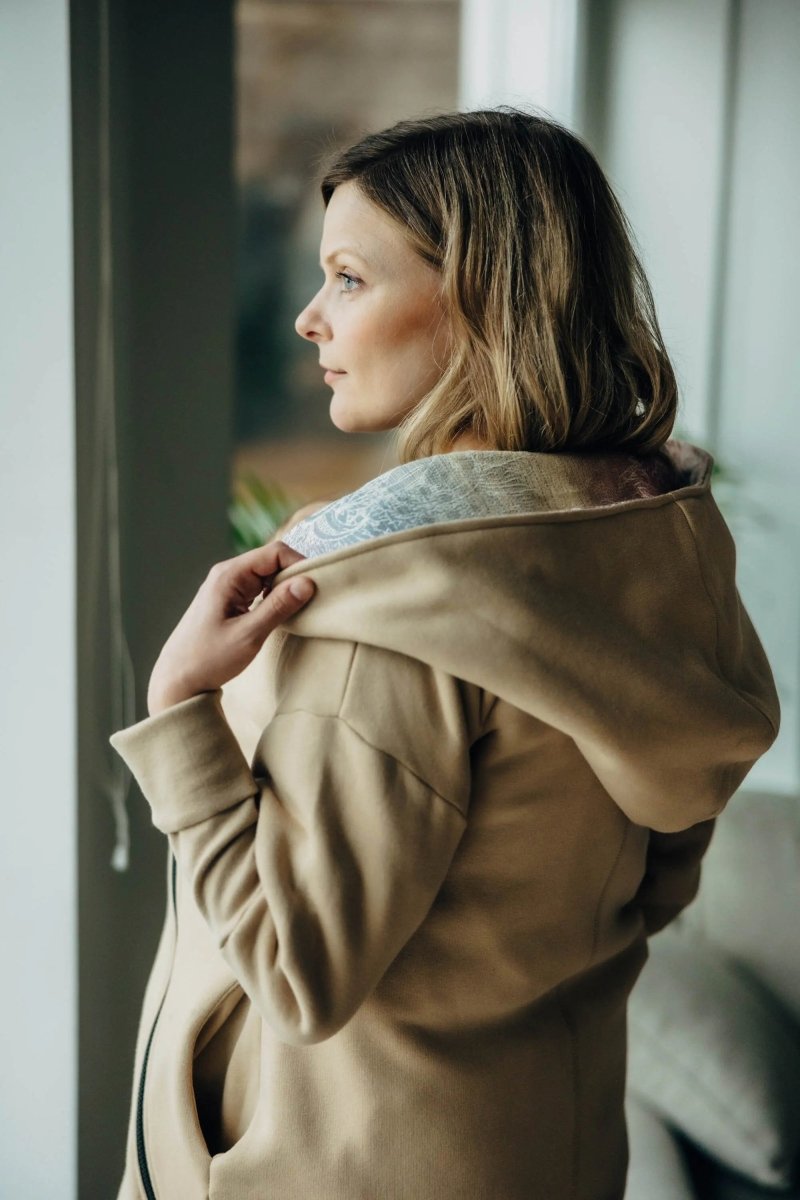 Babywearing Hoodie Wild Wine Vineyard by LennyLamb - Babywearing OuterwearLittle Zen One79663696