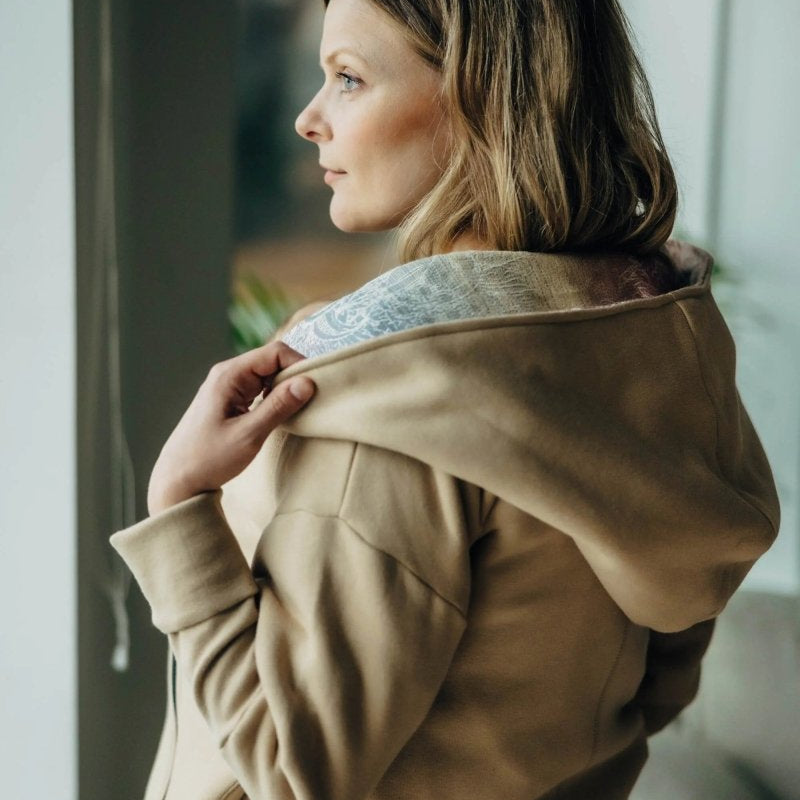 Babywearing Hoodie Wild Wine Vineyard by LennyLamb - Babywearing OuterwearLittle Zen One79663696