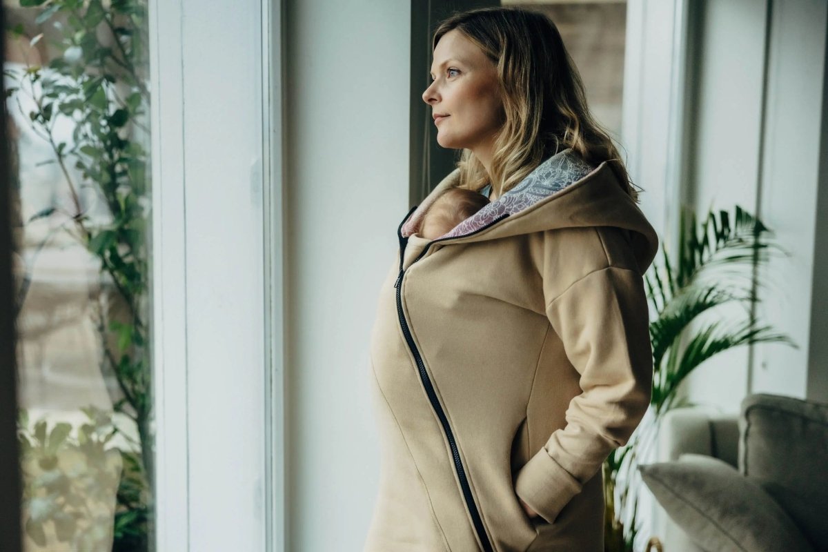 Babywearing Hoodie Wild Wine Vineyard by LennyLamb - Babywearing OuterwearLittle Zen One79663696