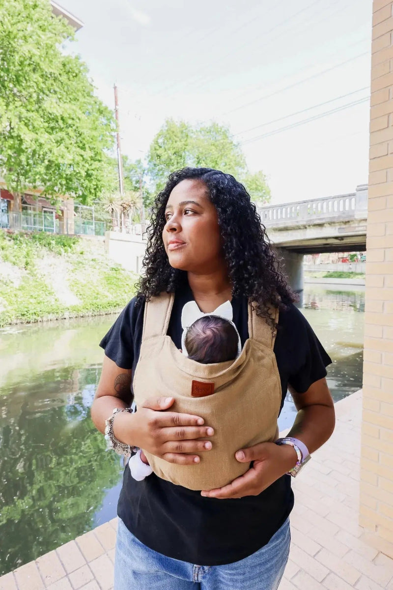 Barley with Desert Tan Original Baby Carrier by Happy Baby - Buckle CarrierLittle Zen One44433744