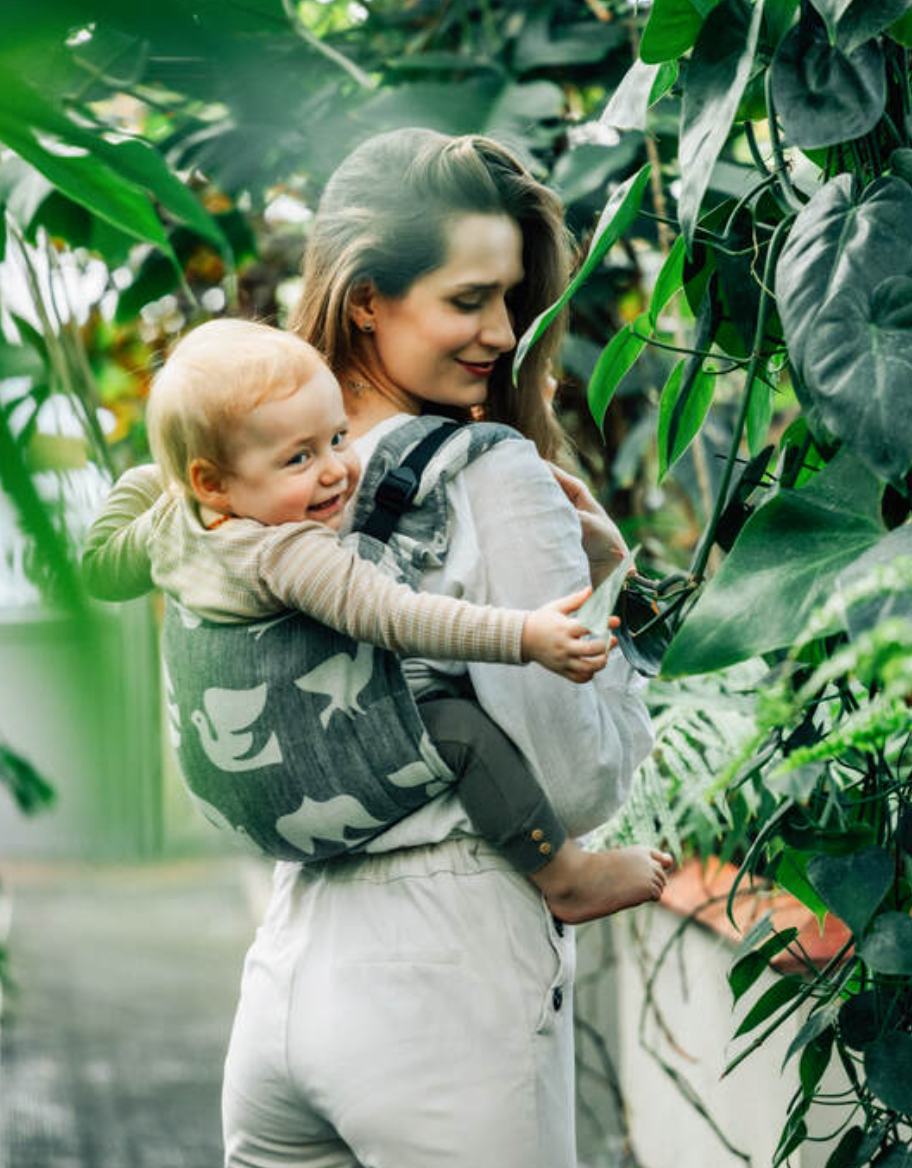 Birdy White Noise Toddler Onbuhimo PRO by LennyLamb LennyLamb at Little Zen One