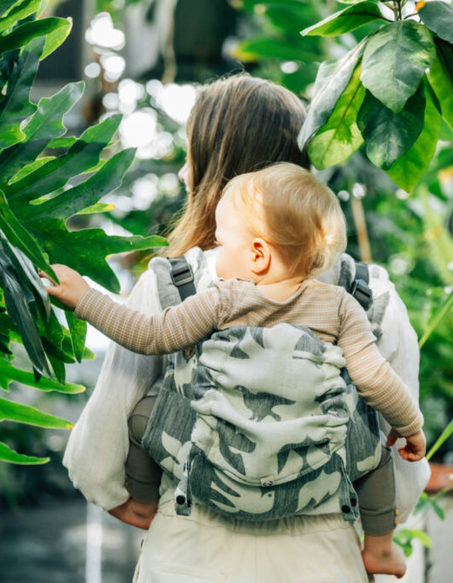 Birdy White Noise Toddler Onbuhimo PRO by LennyLamb LennyLamb at Little Zen One