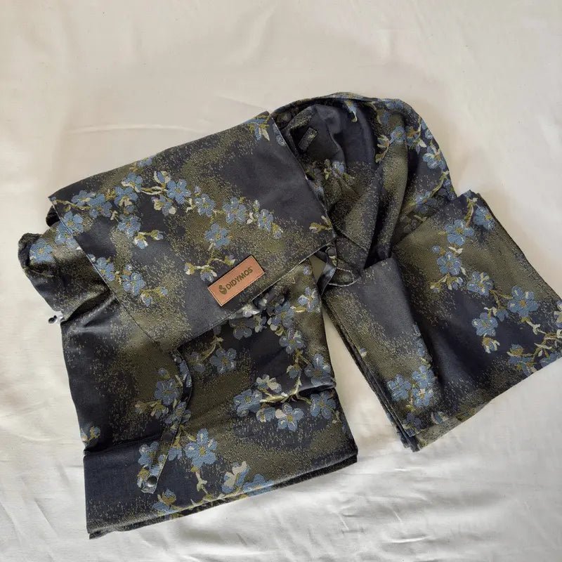 Blue Blossom Toddler DidyKlick 4u by Didymos - Half Buckle CarrierLittle Zen One4048554952624