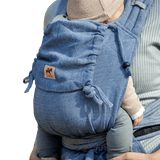 Blue Tweed Mysol Half Buckle