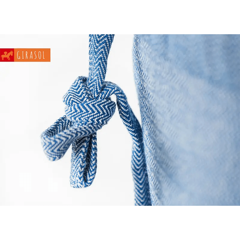 Blue Tweed Mysol Half Buckle