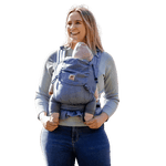 Blue Tweed MySol Half Buckle by Girasol - Half Buckle CarrierLittle Zen One96224915190