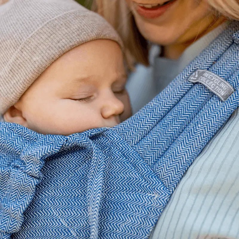 Blue Tweed MySol Half Buckle by Girasol - Half Buckle CarrierLittle Zen One96224915190