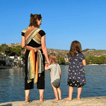 Boy or Girl Diamond Woven Wrap