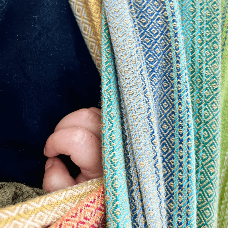Boy or Girl Diamond Woven Wrap