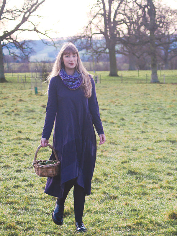 Briarwood Royalet Infinity Loop Scarf by Oscha Oscha at Little Zen One