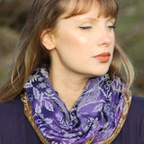 Briarwood Royalet Infinity Loop Scarf by Oscha Oscha at Little Zen One