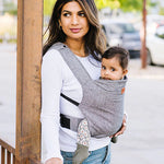 Charcoal Original Baby Carrier by Happy Baby Buckle Carrier