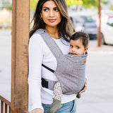 Charcoal Original Baby Carrier by Happy Baby Buckle Carrier