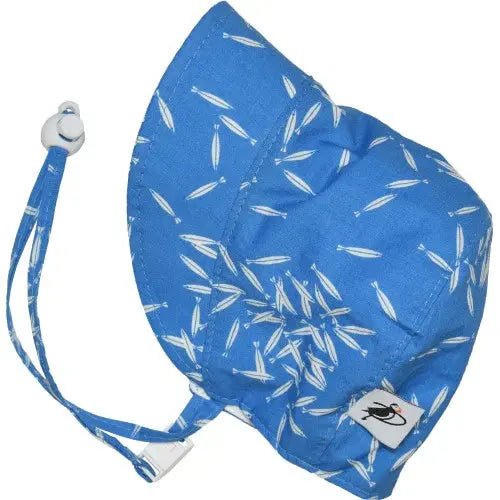 Charlie Harper Minnows Organic Cotton Sun Protection Bonnet Upf 50baby Carrier