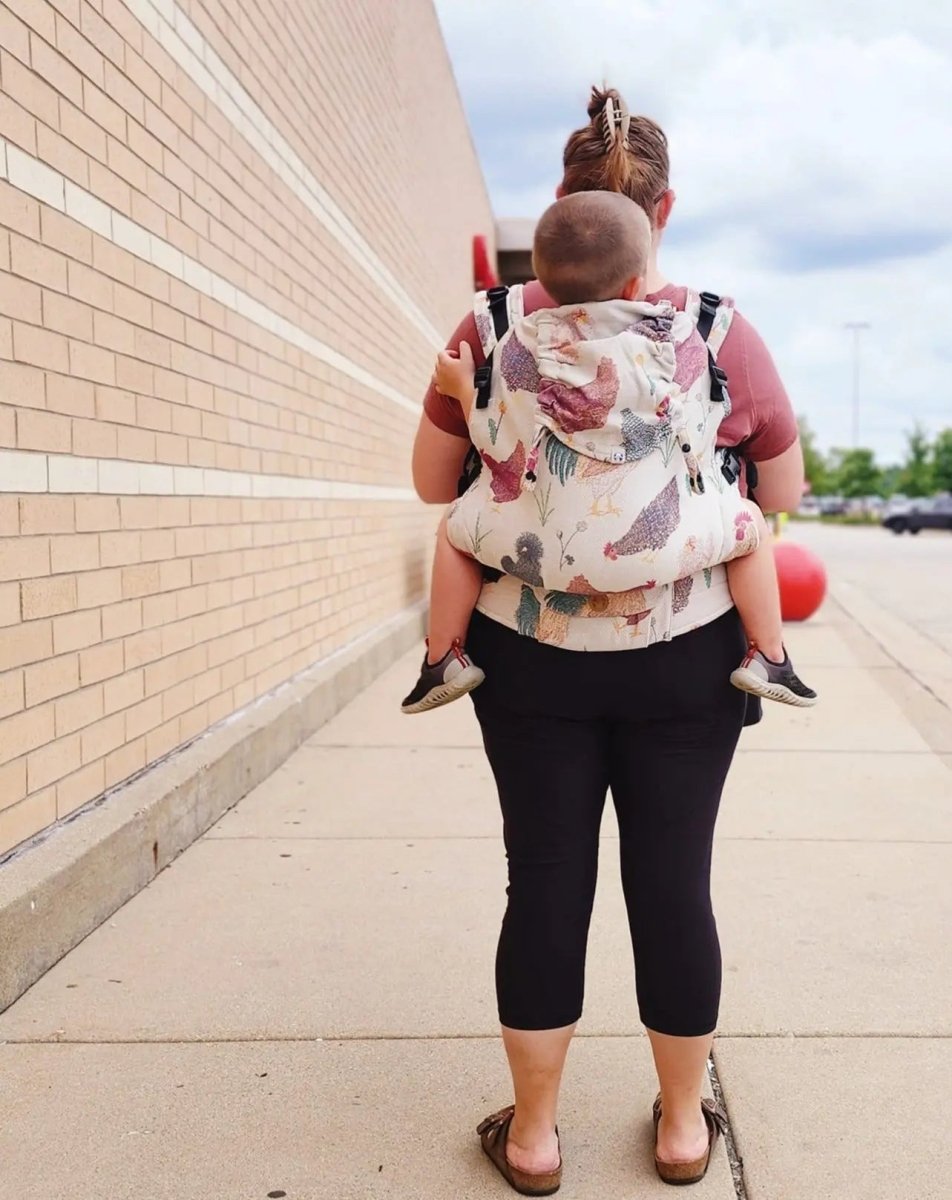 Chickens Exclusive by LennyLamb x Little Zen One Preschool Carrier - Buckle CarrierLittle Zen One93069904