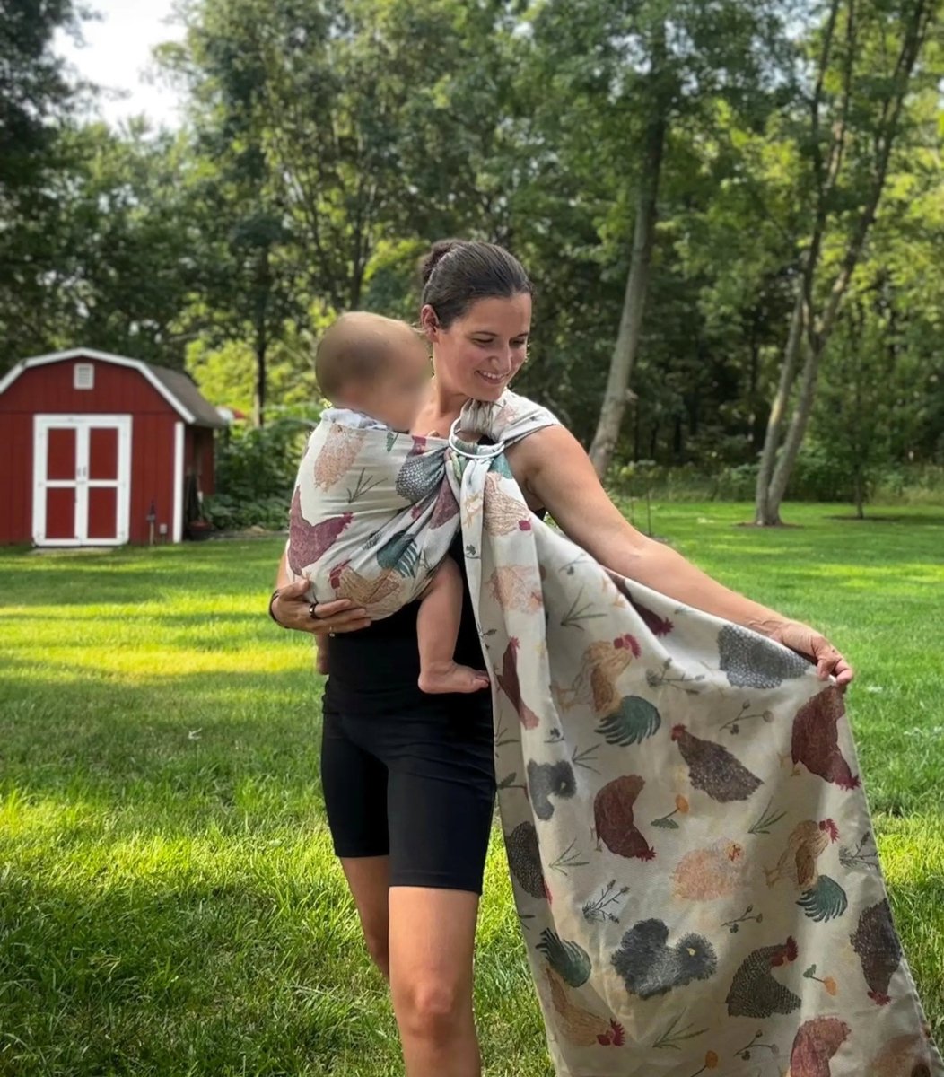 Chickens Exclusive by LennyLamb x Little Zen One Ring Sling - Ring SlingLittle Zen One18741584