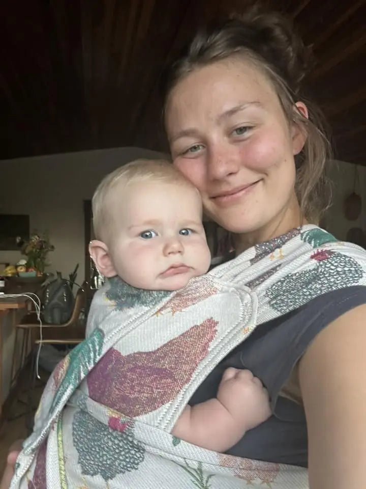 Chickens Exclusive by LennyLamb x Little Zen One Toddler Wrap - Tai - Mei TaiLittle Zen One93397584