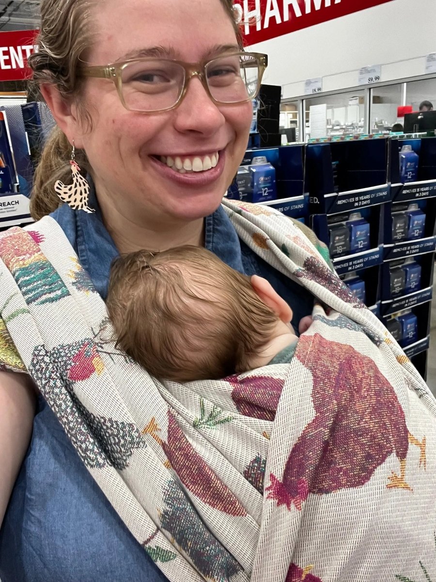 Chickens Exclusive by LennyLamb x Little Zen One Woven Wrap - Woven WrapLittle Zen One18053456