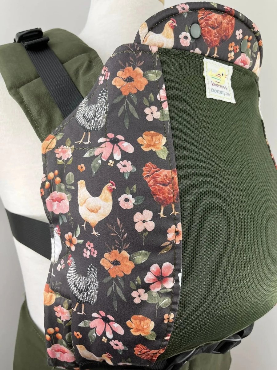 Chickens with Koolnit Child Size Kinderpack Buckle Carrier