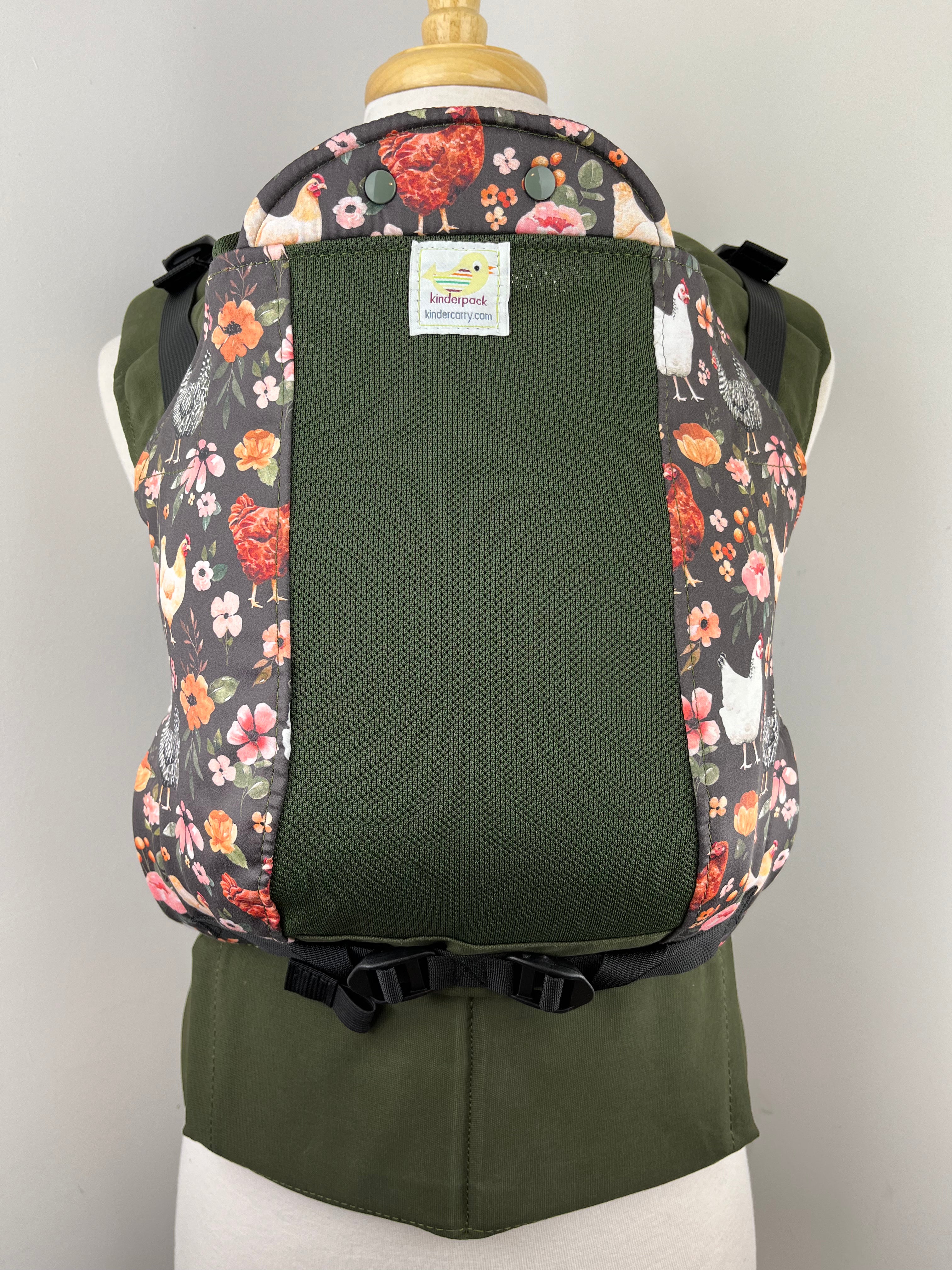 Kinderpack Chickens buckle baby carrier