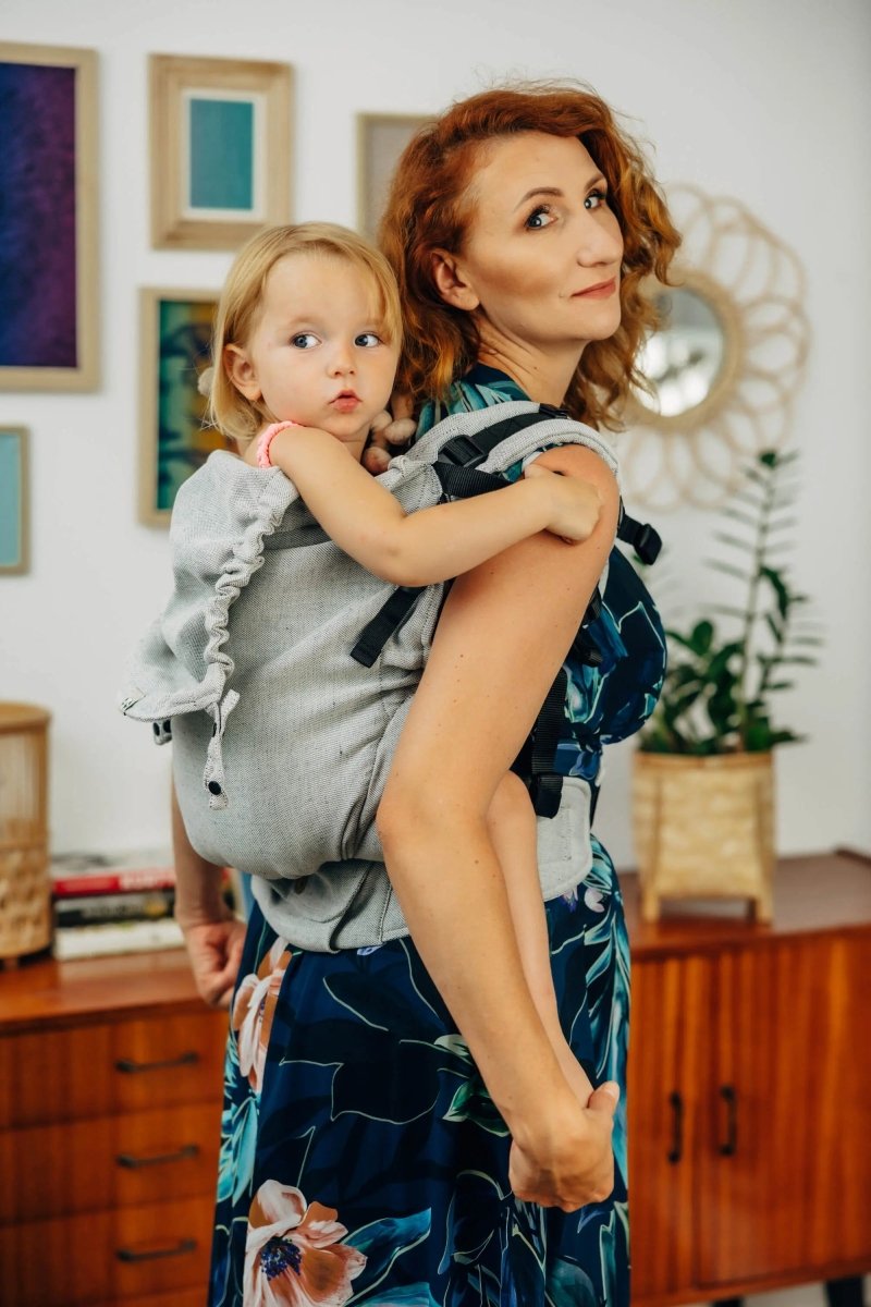 Coast linen LennyPreschool Carrier by LennyLamb - Buckle CarrierLittle Zen One5907557781305