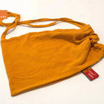 Colorado Mustard Yellow Storage Bag by Girasol Bags