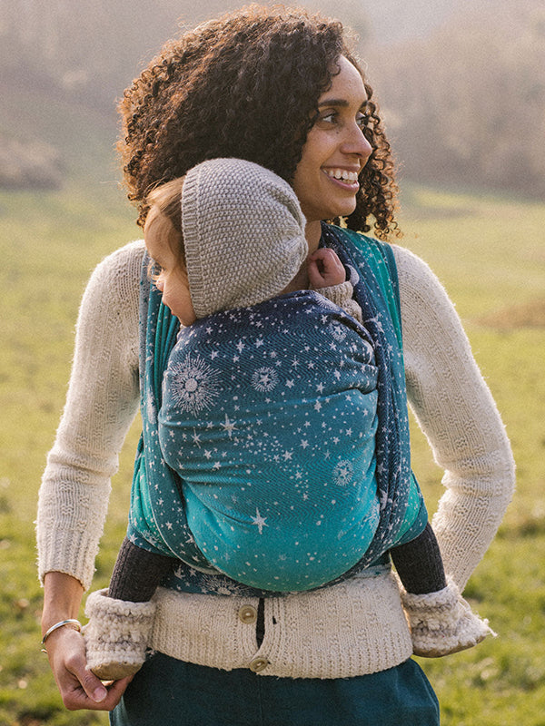 Constellation Cielo Woven Wrap by Oscha Oscha at Little Zen One