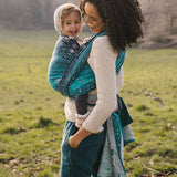 Constellation Cielo Woven Wrap by Oscha Oscha at Little Zen One