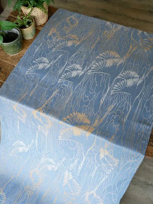 Cranes Soar Woven Wrap