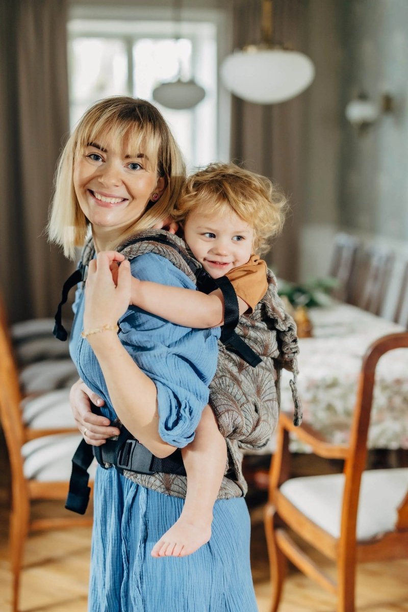 Deco Retro State of Mind LennyPreschool Carrier by LennyLamb - Buckle CarrierLittle Zen One5907557782395