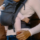 Doubleface Anthracite DidyFlow Baby Carrier by Didymos