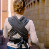 Doubleface Anthracite DidyFlow Baby Carrier by Didymos