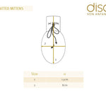 Disana Baby Mittens Organic Wool Knit - Soft Pink Disana at Little Zen One