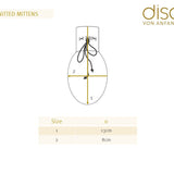 Disana Baby Mittens Organic Wool Knit - Soft Pink Disana at Little Zen One