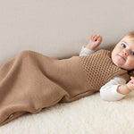 Disana Baby Sleeping Bag 100 Merino Wool Knit Caramel Baby Carrier Accessories
