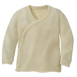 Disana Knit Wrap Cardigan Organic Merino Wool - Natural - Baby Carrier AccessoriesLittle Zen One4250021650975