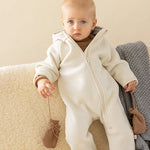 Disanababy Mittens Organic Woolknit Dusty Blue B2b